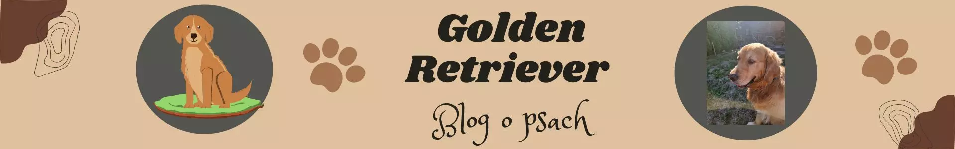 Golden Retriever logo blog